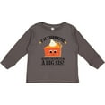 thumbnail image 3 of Inktastic Thanksgiving Big Sis Announcement Girls Long Sleeve Toddler T-Shirt, 3 of 5
