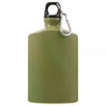 thumbnail image 1 of Military Flask Aluminum Canteen Water Bottle Portable Outdoor Camping Hiking Supplies Wear Resistant Flat Container Man Bag, 1 of 5