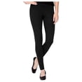thumbnail image 4 of Matty M Womens Wide Band with Pockets, Charcoal Leggings, XS, 4 of 4