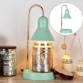 thumbnail image 2 of Calentador de velas con enchufe, luz derretida, portavelas de té, yoga Verde, 2 of 9