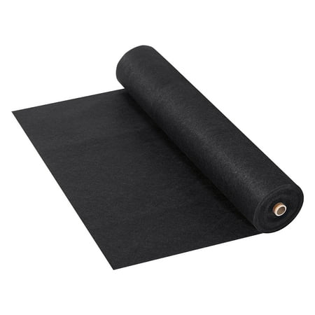 KFFKFF Durable Driveway Fabric 3x100FT Non-Woven Geotextile for Landscaping Heavy-Duty Garden Weed Barrier 4OZ Landscape Material French Drain Drainage Fabric Ground Cover for Weed Control
