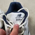 thumbnail image 4 of New Balance Shoes Mens 12 D White Leather Walking Training Sneakers MX608V4W, 4 of 6