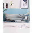 thumbnail image 2 of Navy Blue Mountain Body Pillow Covers, Vintage Abstract Art Soft Bed Throw Pillowcases Breathable Cooling Long Lumbar Body Pillow Sham Cover for Bed Sofa 20''x54'', 2 of 7