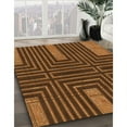 thumbnail image 3 of Ahgly Company Machine Washable Indoor Rectangle Transitional Orange Area Rugs, 2' x 4', 3 of 7