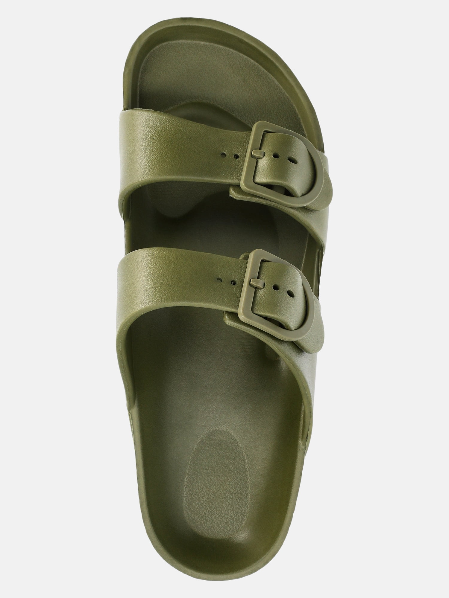 George Men's Two Buckle Slide Sandals