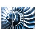 thumbnail image 4 of TISHIRON 3PCS Framed Canvas Wall Art Set,42"x28" Aircraft Turbine Blades Canvas Art Decor, 4 of 7