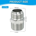 thumbnail image 2 of Conector de Adaptador de Tubo Uxcell R para Restricción de Alimentación de Aceite para Tubos de Aceite, Vapor y Agua 1-5/8" x 1-1/4", 2 of 7