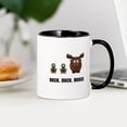 thumbnail image 3 of CafePress - Duck Duck Moose Mug - 11 oz Ceramic Mug - Novelty Coffee Tea Cup, 3 of 4