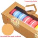 thumbnail image 4 of 50 cajas de macarrones con pegatinas para el hogar, tiendas, repostería y bricolaje., 4 of 6