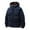 Navy, variant on Winter Warm Thickened Down Jacket Windproof Cold Weather Coat With Hood Outdoor Thermal Insulated For Daily Use