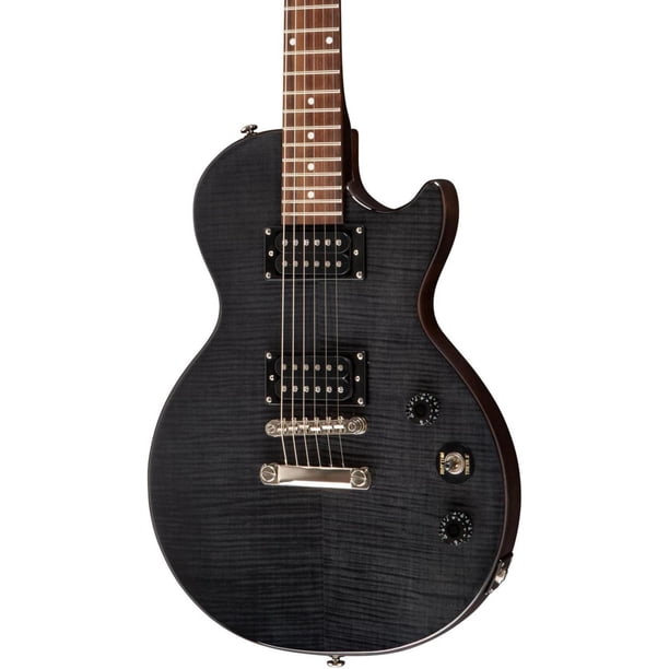 Epiphone Les Paul Special II Plus Edición Limitada Guitarra Eléctrica Transparente Negro