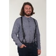 thumbnail image 5 of Suspender Store Plain Leather Suspenders - 1-Inch Wide Straps - Button - 3 Colors & 3 Sizes, 5 of 6