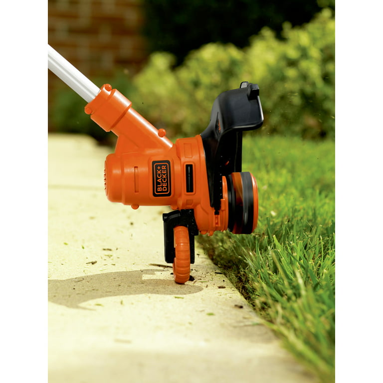 Black & Decker 14 In. 6.5-Amp Straight Shaft Corded Electric String Trimmer  Edger - Town Hardware & General Store