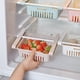 thumbnail image 5 of Estante de almacenamiento ajustable para refrigerador, estante para nevera, organizador de cocina (blanco) Likrtyny 3es5dw8dh5wp0qg4, 5 of 8