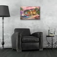 thumbnail image 5 of Epic Art 'On Golden Shores' by Chuck Pinson, Acrylic Glass Wall Art, 24"x16", 5 of 9