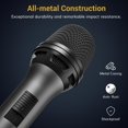 thumbnail image 3 of TONOR Dynamic Vocal Microphone for Singing, Handheld Wired Karaoke Mic, Cardioid Studio Microfono with 5M XLR to 1/4" Ca, 3 of 7