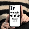 thumbnail image 3 of Funda de teléfono Singer Omerta Maes para iPhone Mini 11 12 13 14 15 Pro XS Max X Plus SE XR carcasa suave negra, 3 of 5