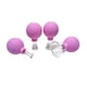 thumbnail image 2 of Qarigey Herramienta de ventosas de 4 piezas, accesorios de tratamiento para el hogar, cuidado Personal, tazas de terapia corporal segura para hombres y Tratamientos faciales Violeta Qarigey CE013668-07, 2 of 6