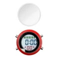 thumbnail image 1 of yuksok Réveil Numérique Horloge Numérique Étanche Radio-Pilotée, 1 of 9