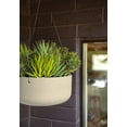 thumbnail image 5 of Veradek Mason Series Hanging Kona Bowl 14" Plastic-Stone Planter - Sand, 5 of 8