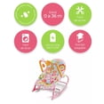 thumbnail image 3 of silla vibradora mecedora de bebe musical con juegos color rosa, 3 of 4
