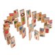 thumbnail image 1 of Juego de 28 bloques de construcción de colores de animales, rompecabezas de madera, juguete educativo, juegos para bebés y niños, 1 of 15