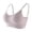 Pink, variant on Babysbule Bras for Women Women's Ruched Sports Bras Padded Workout Tops Medium Support Crop Tops