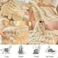 thumbnail image 2 of EcoNesxp 7 piece quilt set king size quilt set burgundy, 2 of 5