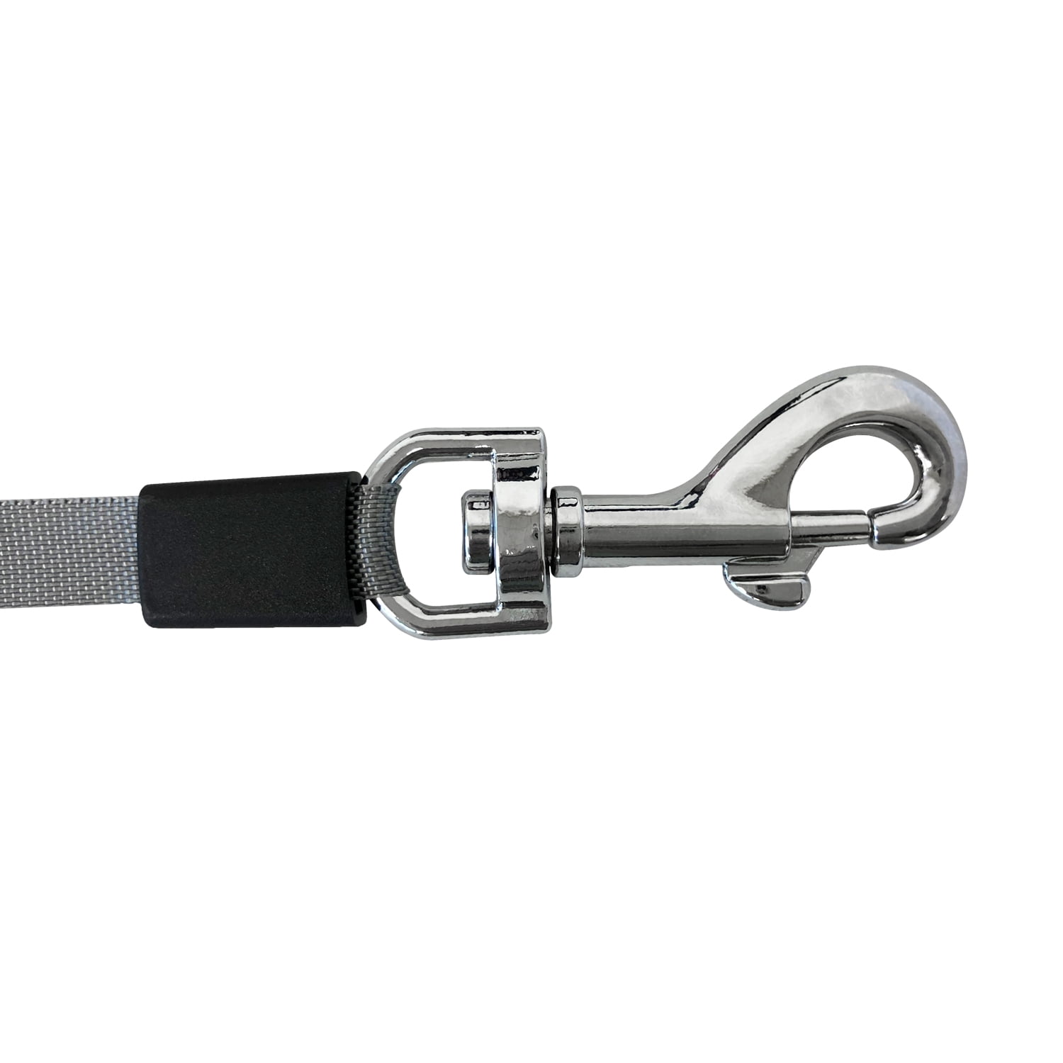KennelMaster Small 10 ft. Gray Retractable Dog Leash