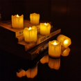 thumbnail image 2 of Led Flameless Candles With Timer,batteries,[24pc/warm White,3.6*4.3cm], 2 of 5