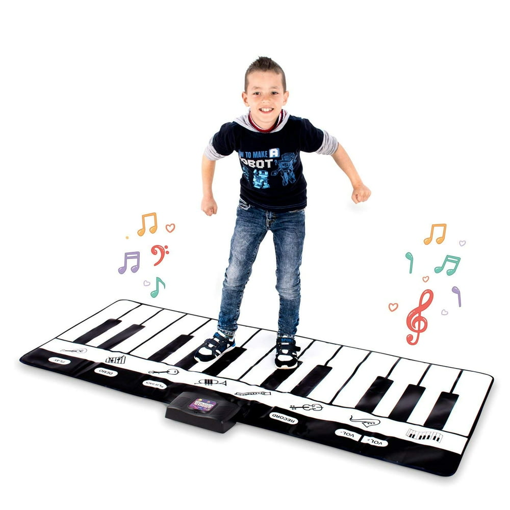 Abco Tech Giant Musical Piano Play Mat Jumbo Floor Keyboard 8 Sounds 70
