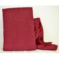 thumbnail image 2 of Crushed Voile Platinum Collection Sheer Rod Pocket Window Curtain Panel 95" Burgundy, 2 of 4