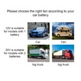 thumbnail image 4 of 2021 new  Car Window Fast Heating Defroster RV Truck Auto Dashboard Heater Quiet Operation Fan Windscreen Defogging Demister Automobile 12V, 4 of 9