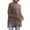 Coffee, variant on Hoodies for Women Women's Solid Color Turtleneck Long Sleeved Knitted Comfortable Pullover Sweater S-XL