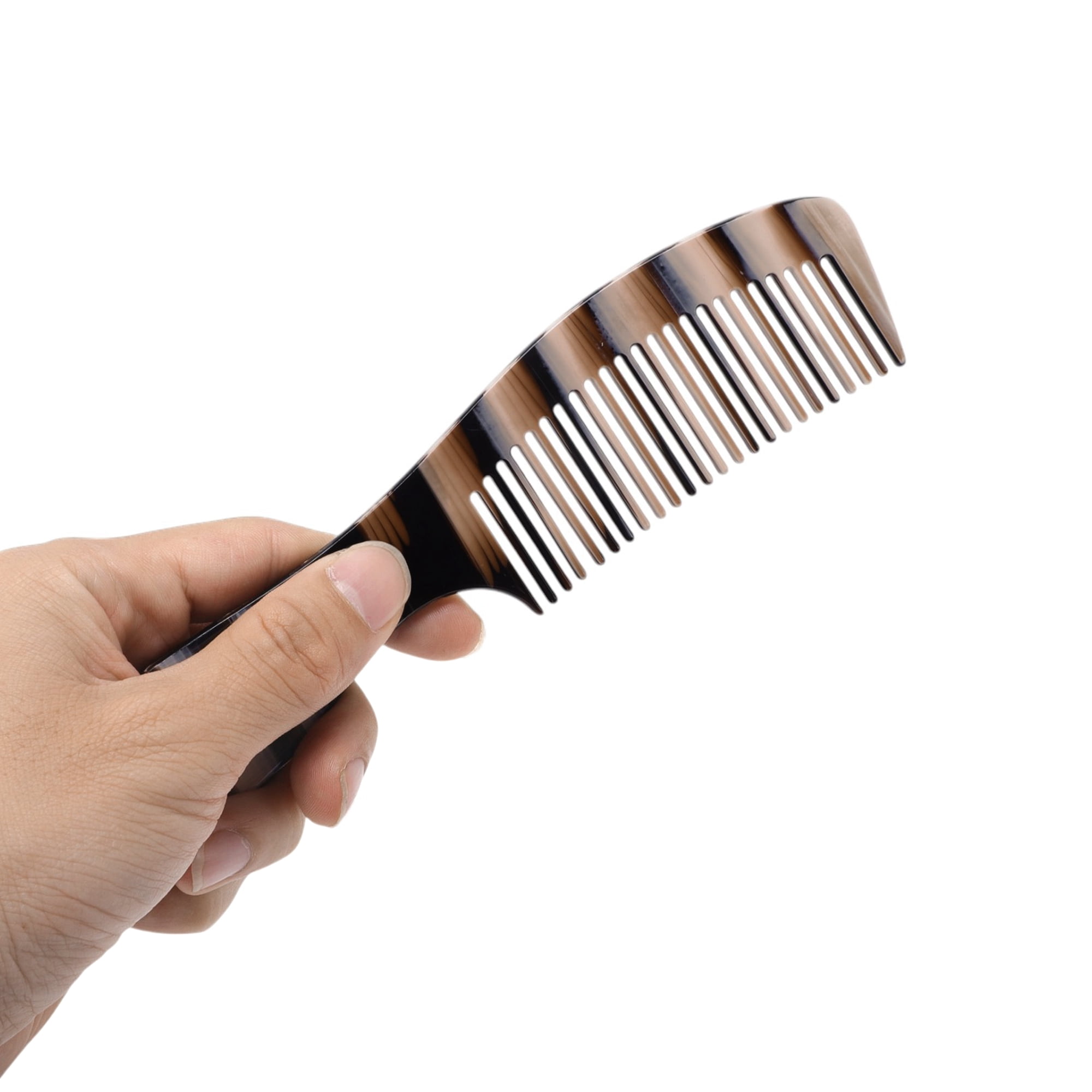 Unique Bargains 1 Piece Women Durable Hair Straightening Comb for Curly Hair Black