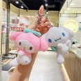 thumbnail image 2 of Colgante de juguete de peluche Sanrio, Kuromi, Hello Kitty, My Melody, Cinnamoroll Doll, Kawali, llavero, bolsa de coche, joyería colgante2810cm Fivean Toy model, 2 of 2