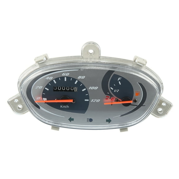 Unique Bargains 0-120km/h Motorcycle Odometer Speedometer Meter Oil Gauge Cluster for Yamaha Jog