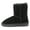 BLACK, variant on DREAM PAIRS Kids' Winter Boots Boys' Girls' Mid-Calf Snow Boots with Cozy Lining Pull-On Design and Non-Slip Outsole