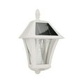 thumbnail image 4 of Baytown II Bulb Outdoor Solar Wall Sconce - White, 4 of 10