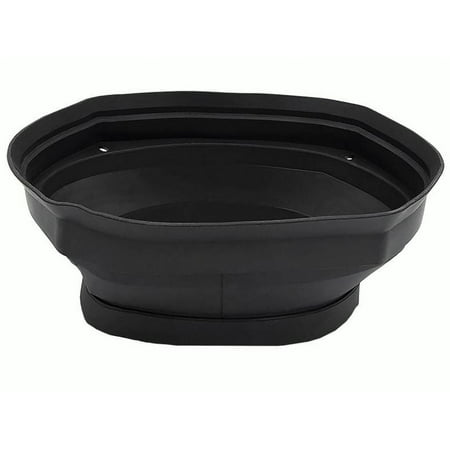 Metra - Speaker Baffle Kit for Most 6" x 9" Speakers (2-Pack) - Black