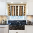thumbnail image 5 of Yayeee Kitchen Curtains Tier Pair Light Filtering 27"x36" Rod Pocket Short Cafe Window Panel, Abstract Dots, 5 of 7