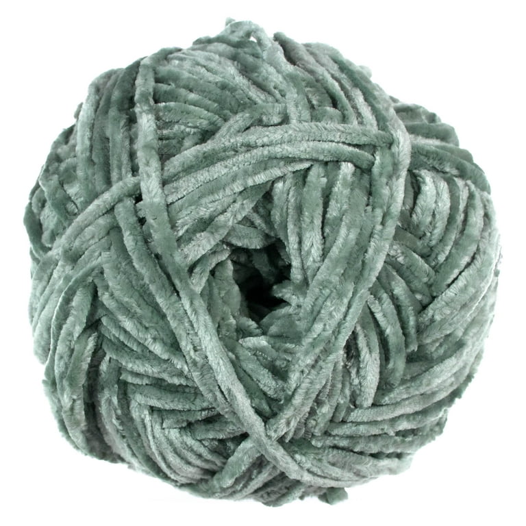 Craft County Featuring Bernat Super Soft Velvet Yarn 315 Yard Skein - Size 5  Bulky - 100% Polyester - Hand Wash Cold 