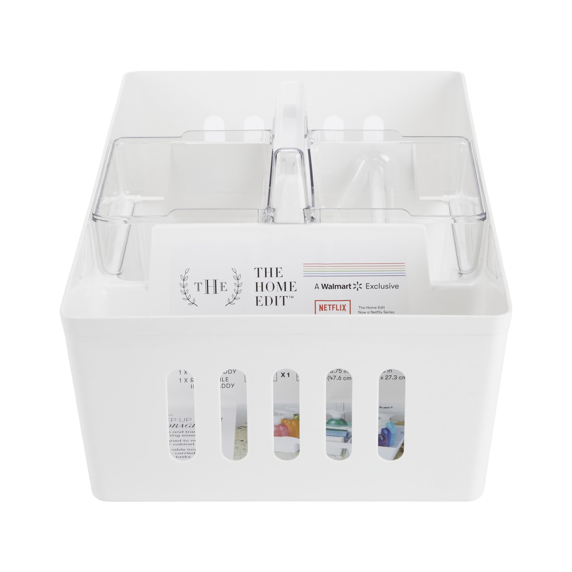 The Home Edit XL Cleaning Caddy, Two-Piece