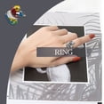 thumbnail image 4 of Sonducket Bucle de tejer, joyería estereoscópica en forma antigua, anillo de apertura Vintage, herramientas artesanales, suministros de Ropa, zapatos y accesorios Miscelánea NJ646 Colorido, 4 of 6