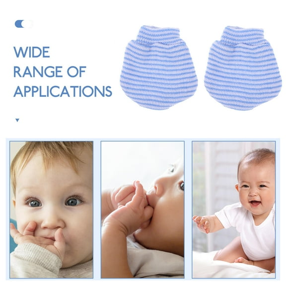 PTOOTP Newborn Baby Mittens Winter Soft Cotton Scratch Gloves for Infant Girls and Boys