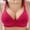Hot Pink, variant on Women Simple Wirefree Bra Ladies Fashion Lingerie Comfortable Breathable Push Up Bra Solid Color No Underwire Support 34 Dark Blue