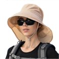 thumbnail image 1 of UV Protection Women\'s Sun Hat with Wide Brim, Neck Flap, and Chin Strap - Ideal for Outdoor Activities like Cycling and Mountaineering in Summer, 1 of 5