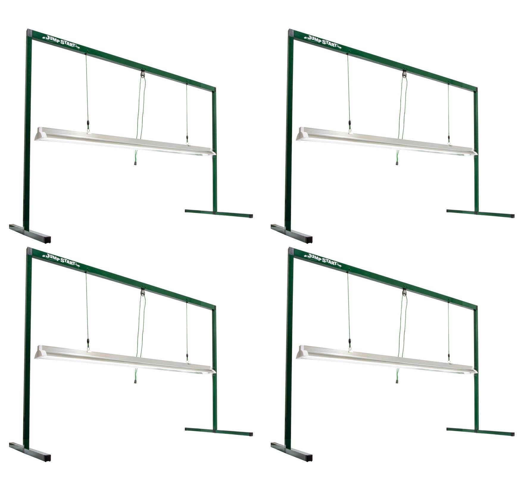 Hydrofarm Jsv4 4 Foot Jump Start T5 Grow Light System Shelly Lighting