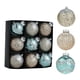 thumbnail image 2 of 9 Adornos Navideños de Bolas Brillantes, Irrompibles, de 8 cm, para Decoración Colgante Navideña, Ideales para Fiestas, Bodas y Reuniones Familiares. Azul plateado, 2 of 7