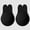 Black, variant on 4pcs Women's Silicone Pull-Up Breast Enhancement Patches Invisible Self-Adhesive Bra Pads for Natural Lift & Support